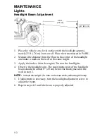 Предварительный просмотр 115 страницы Polaris Ranger RZR Owner'S Manual For Maintenance And Safety