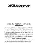 Polaris RANGER XP 1000 2018-2019 Service Manual предпросмотр