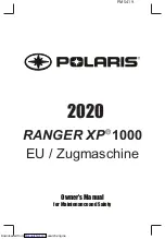 Polaris RANGER XP 1000 2020 Owner'S Manual preview