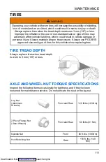 Предварительный просмотр 113 страницы Polaris RANGER XP 1000 2020 Owner'S Manual