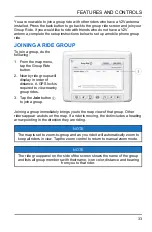Предварительный просмотр 35 страницы Polaris RIDE COMMAND User Manual