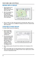 Предварительный просмотр 36 страницы Polaris RIDE COMMAND User Manual