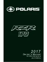 Polaris RZR 170 Owner'S Manual preview