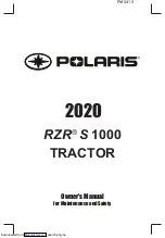 Polaris RZR S 1000 2020 Owner'S Manual preview