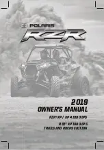 Polaris RZR XP 1000 EPS 2019 Owner'S Manual preview