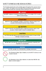 Preview for 6 page of Polaris RZR XP 4 TURBO S VELOCITY 2019 Owner'S Manual For Maintenance And Safety