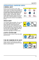 Preview for 19 page of Polaris RZR XP 4 TURBO S VELOCITY 2019 Owner'S Manual For Maintenance And Safety