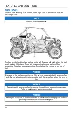 Preview for 42 page of Polaris RZR XP 4 TURBO S VELOCITY 2019 Owner'S Manual For Maintenance And Safety