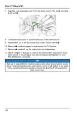 Preview for 162 page of Polaris RZR XP 4 TURBO S VELOCITY 2019 Owner'S Manual For Maintenance And Safety