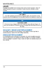 Preview for 178 page of Polaris RZR XP 4 TURBO S VELOCITY 2019 Owner'S Manual For Maintenance And Safety