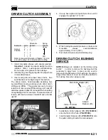 Предварительный просмотр 152 страницы Polaris SPORTSMAN 400 2003 Service Manual