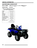 Preview for 12 page of Polaris Sportsman 800 EFI Service Manual