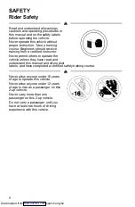 Preview for 9 page of Polaris Sportsman 850 2014 Owner'S Manual