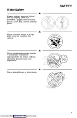 Preview for 10 page of Polaris Sportsman 850 2014 Owner'S Manual