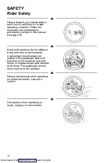 Preview for 11 page of Polaris Sportsman 850 2014 Owner'S Manual