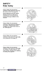 Preview for 13 page of Polaris Sportsman 850 2014 Owner'S Manual