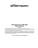Polaris Sportsman 850 Touring EPS Service Manual preview