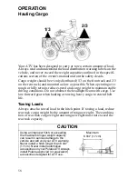 Preview for 61 page of Polaris Sportsman 9920364 Owner'S Manual