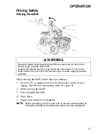 Preview for 68 page of Polaris Sportsman 9920364 Owner'S Manual