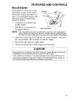 Предварительный просмотр 43 страницы Polaris Sportsman 9921161 Owner'S Manual