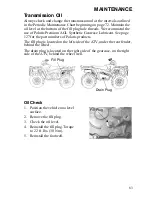 Предварительный просмотр 83 страницы Polaris Sportsman 9921161 Owner'S Manual