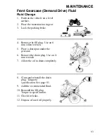 Предварительный просмотр 83 страницы Polaris Sportsman 9921335 Owner'S Manual