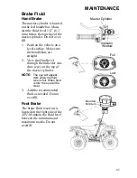 Предварительный просмотр 85 страницы Polaris Sportsman 9921335 Owner'S Manual