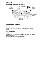 Preview for 8 page of Polaris Sportsman 9921477 Owner'S Manual