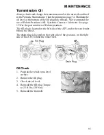 Preview for 85 page of Polaris Sportsman 9921477 Owner'S Manual