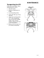 Preview for 125 page of Polaris Sportsman 9921477 Owner'S Manual