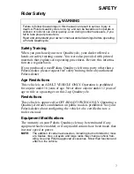 Preview for 9 page of Polaris Sportsman 9921792 Owner'S Manual