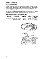 Preview for 71 page of Polaris Sportsman 9921822 Owner'S Manual