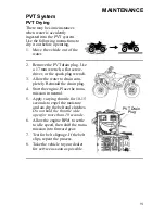 Preview for 94 page of Polaris Sportsman 9921822 Owner'S Manual