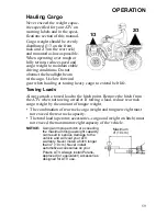 Предварительный просмотр 62 страницы Polaris Sportsman 9921825 Owner'S Manual