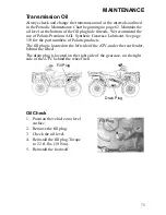 Предварительный просмотр 76 страницы Polaris Sportsman 9921825 Owner'S Manual