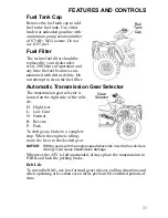 Предварительный просмотр 36 страницы Polaris Sportsman 9921828 Owner'S Manual