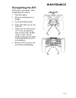 Предварительный просмотр 118 страницы Polaris Sportsman 9921828 Owner'S Manual