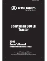 Polaris Sportsman 9921837 Owner'S Manual preview