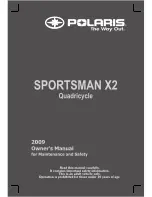 Polaris Sportsman 9921848 Owner'S Manual предпросмотр