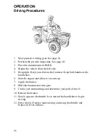 Preview for 49 page of Polaris Sportsman 9921848 Owner'S Manual