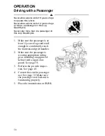 Preview for 51 page of Polaris Sportsman 9921848 Owner'S Manual