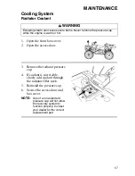 Preview for 88 page of Polaris Sportsman 9921848 Owner'S Manual