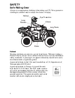 Предварительный просмотр 12 страницы Polaris Sportsman 9922051 Owner'S Manual