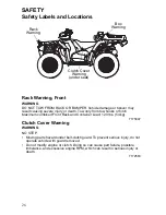 Предварительный просмотр 30 страницы Polaris Sportsman 9922051 Owner'S Manual