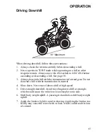 Предварительный просмотр 69 страницы Polaris Sportsman 9922051 Owner'S Manual