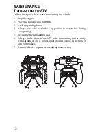 Предварительный просмотр 126 страницы Polaris Sportsman 9922051 Owner'S Manual