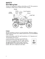 Предварительный просмотр 12 страницы Polaris Sportsman 9922237 Owner'S Manual