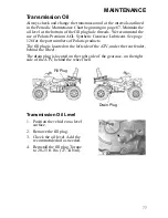 Предварительный просмотр 81 страницы Polaris Sportsman 9922237 Owner'S Manual