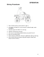 Предварительный просмотр 49 страницы Polaris Sportsman 9922245 Owner'S Manual