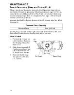 Предварительный просмотр 78 страницы Polaris Sportsman 9922249 Owner'S Manual